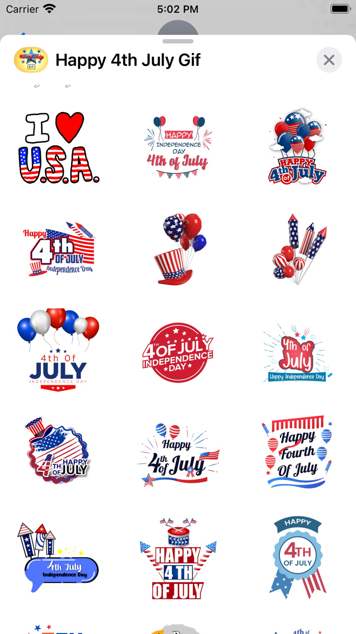 Happy 4th July Gif