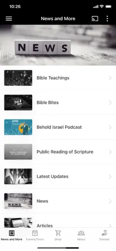 Captura 1 Behold Israel iphone