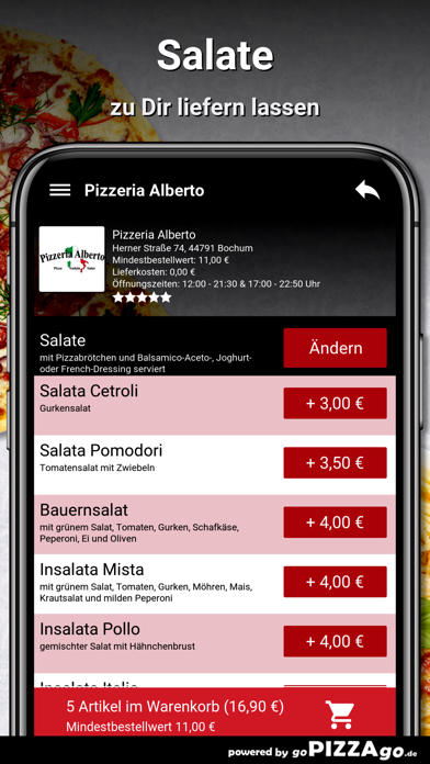 Pizzeria Alberto Bochum screenshot 5