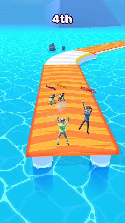 Human Frog Race screenshot-4