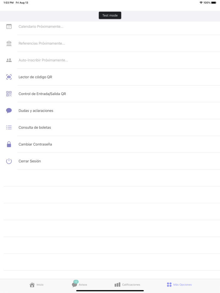 Control Escolar CiberBOX