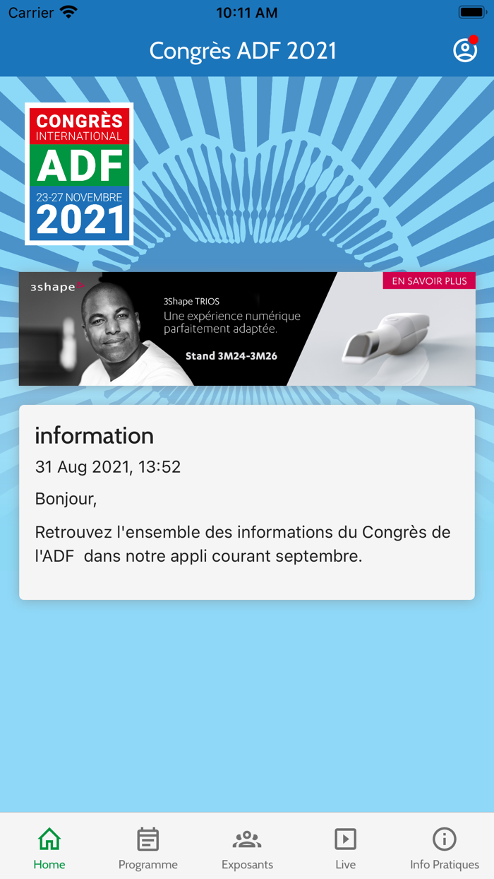Congrès ADF 2021