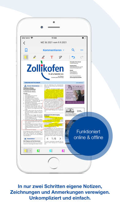 MZ Zollikofen screenshot 3
