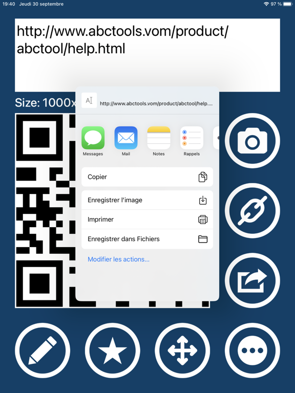 Générateur de code QR: QROX+ Générateur de code QR: QROX+
