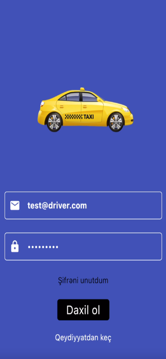 Taksi Sosial - Sürücü