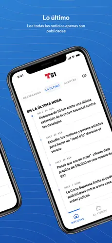 Captura de Pantalla 4 Telemundo 51: Noticias y más iphone