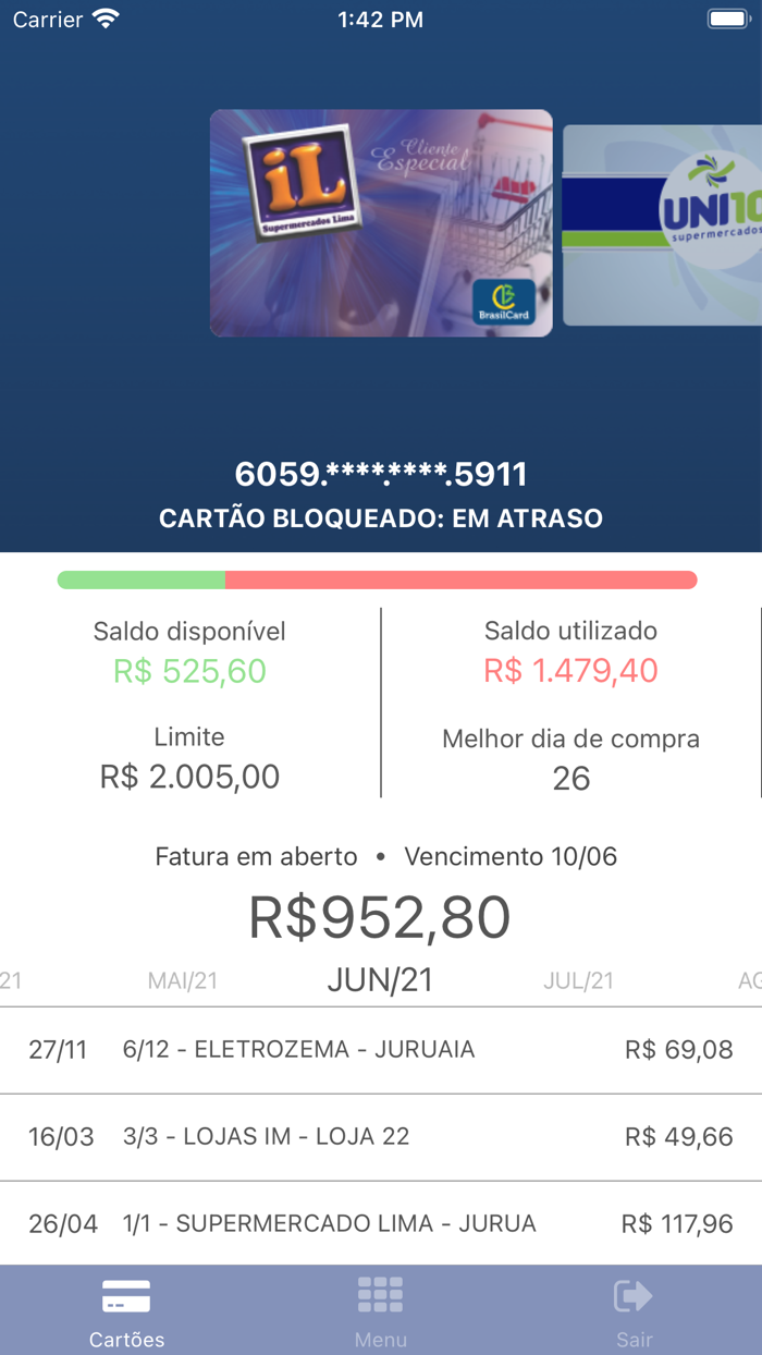BrasilCard Cliente