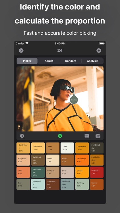ColorMax - Color palette stack
