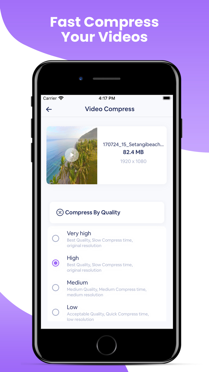 Photo and video compressor