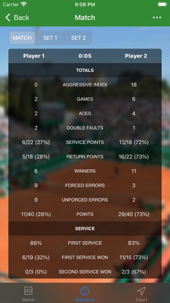 【图】Tennis Statistics X(截图3)