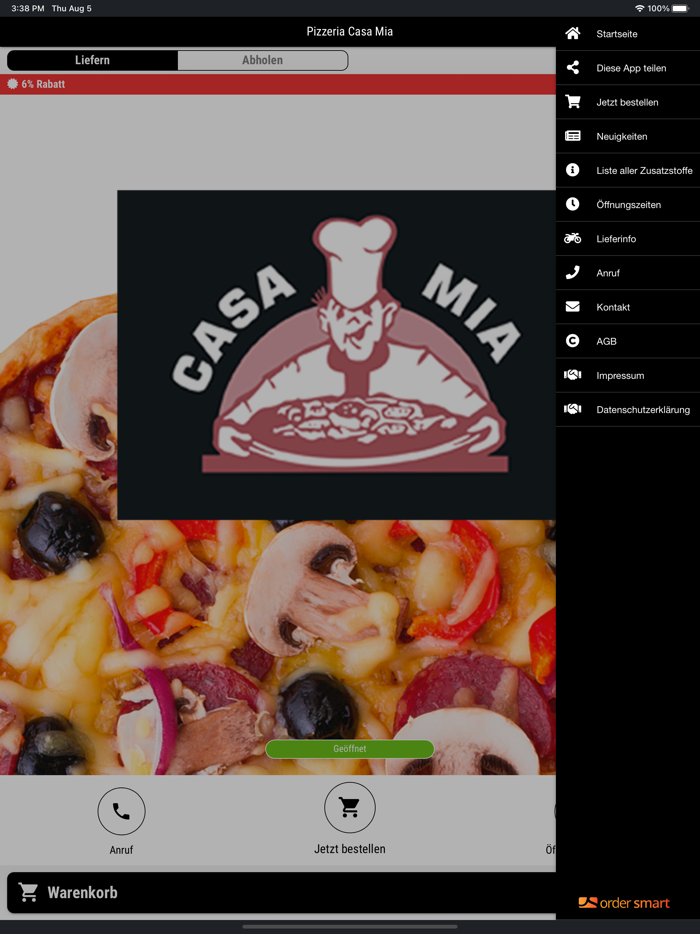 Pizzeria Casa Mia Marktsteft
