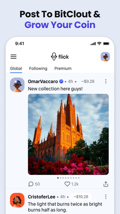 Flick - The BitClout App