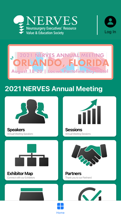 How to cancel & delete NERVES Annual Meeting from iphone & ipad 1