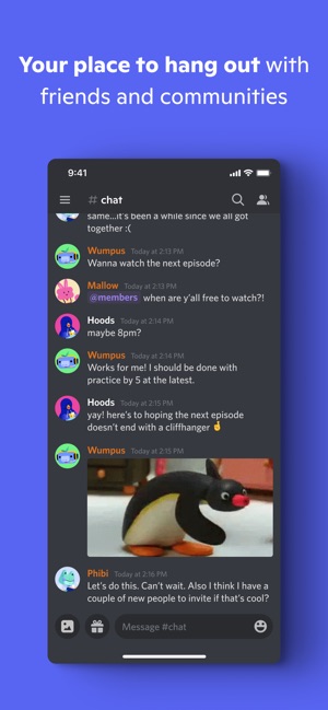 Discord Talk Chat Hang Out On The App Store