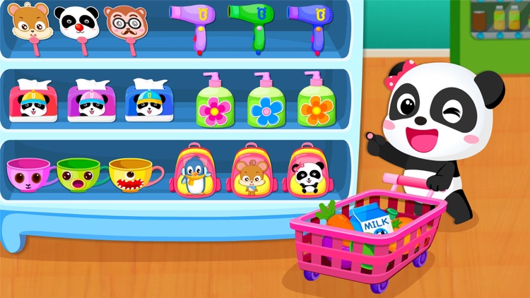 Baby Panda's Supermarket