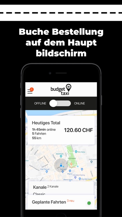 Budget Taxi Fahrer app screenshot-4