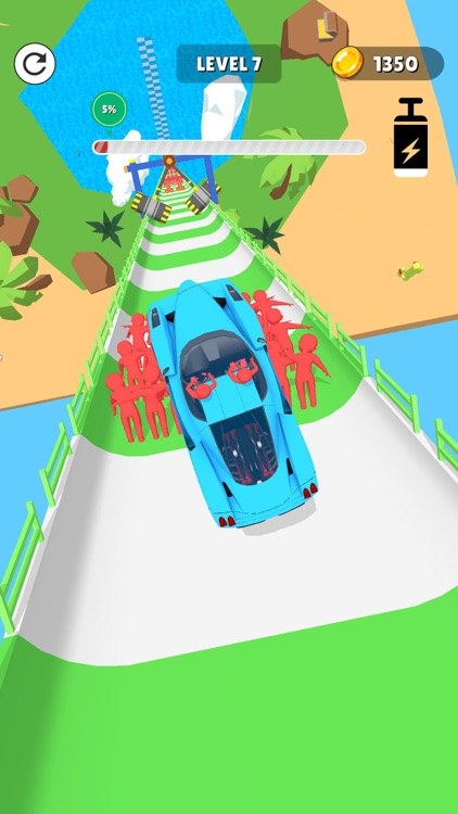 Car Fall Mega Ramp screenshot-4