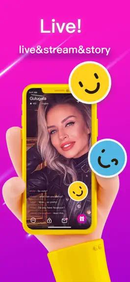 Game screenshot Live Video Chat Now-Yolo Chat mod apk