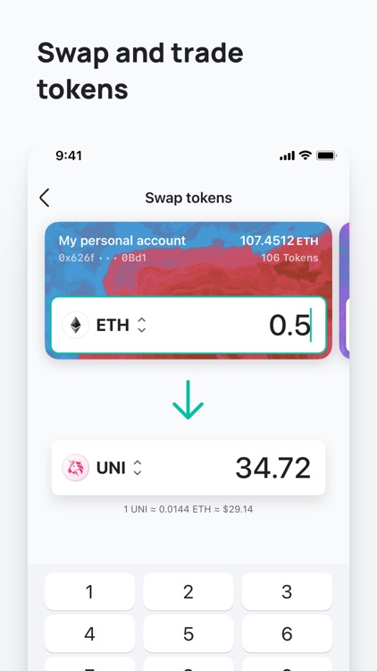 MEW wallet: Ethereum and DeFi screenshot-5