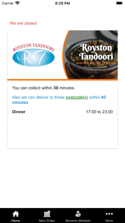 Royston Tandoori - RT