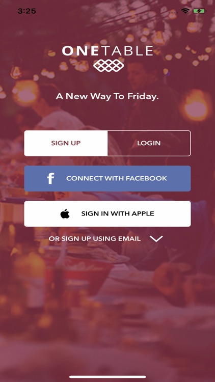 OneTable: A New Way to Friday