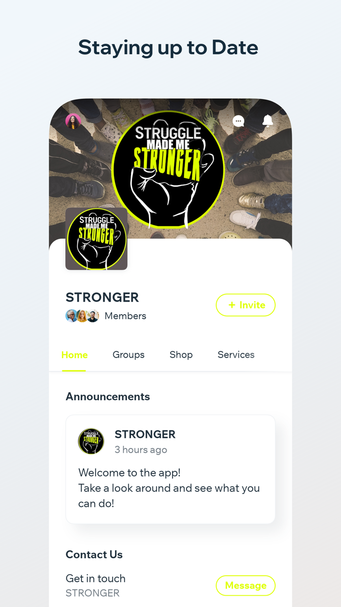 Struggle Made Me Stronger