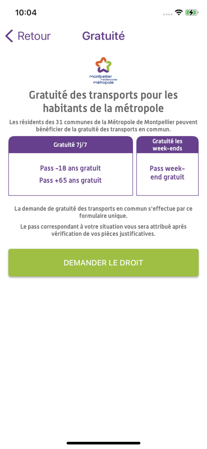 MTicket - TaM mobile ticket