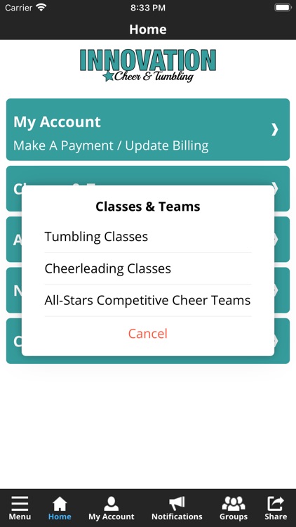 Innovation Cheer & Tumbling