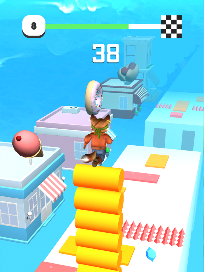 Crash Fox - Skate Runner