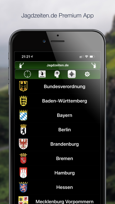 Jagdzeiten.de Premium App für PC - Windows 10,8,7 (Deutsch) - Download