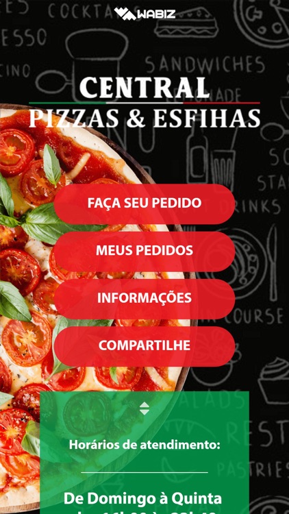 Central Pizzas e Esfihas