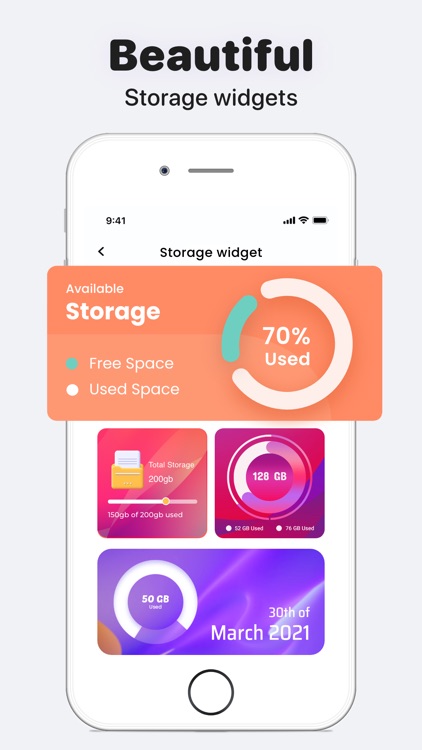 Colorful Widget go home screen
