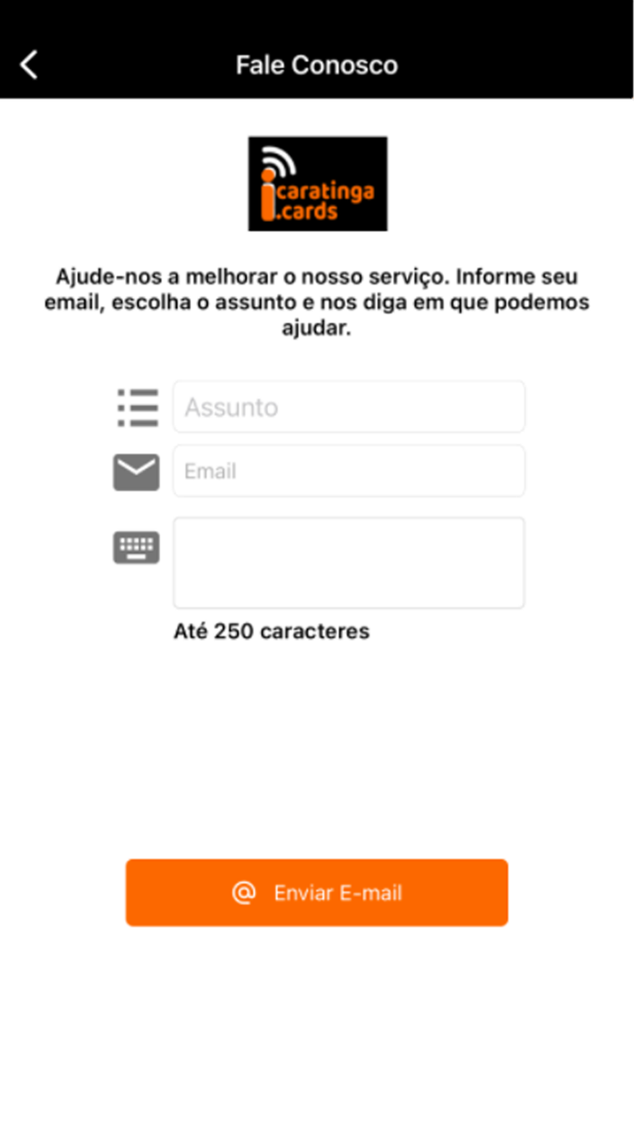 Cartão Caratinga.cards