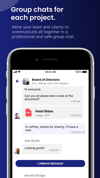 SafeRoom - Business Messenger screenshot-3