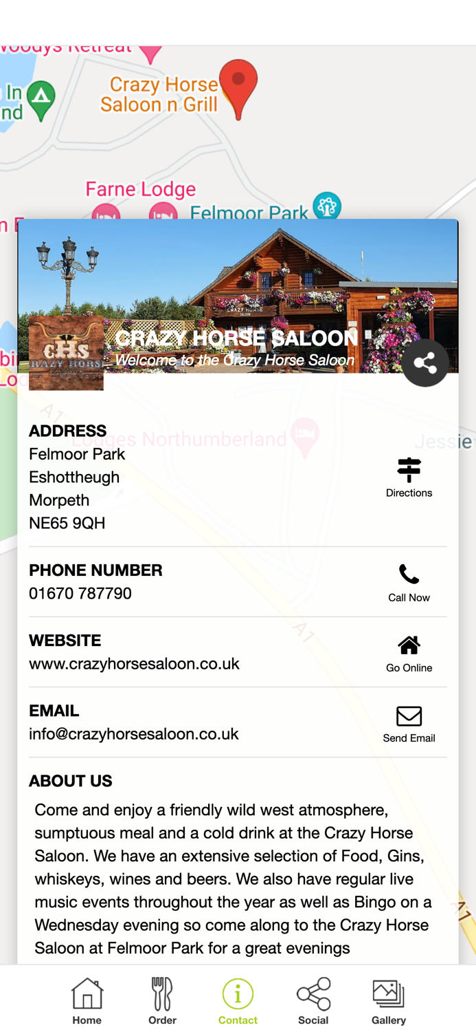 Crazy Horse Saloon App