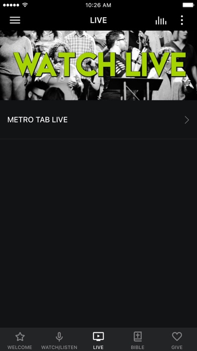 Metro Tab Church screenshot 3