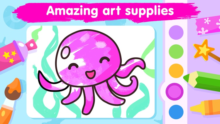 Kids coloring games for 3-5 screenshot-3