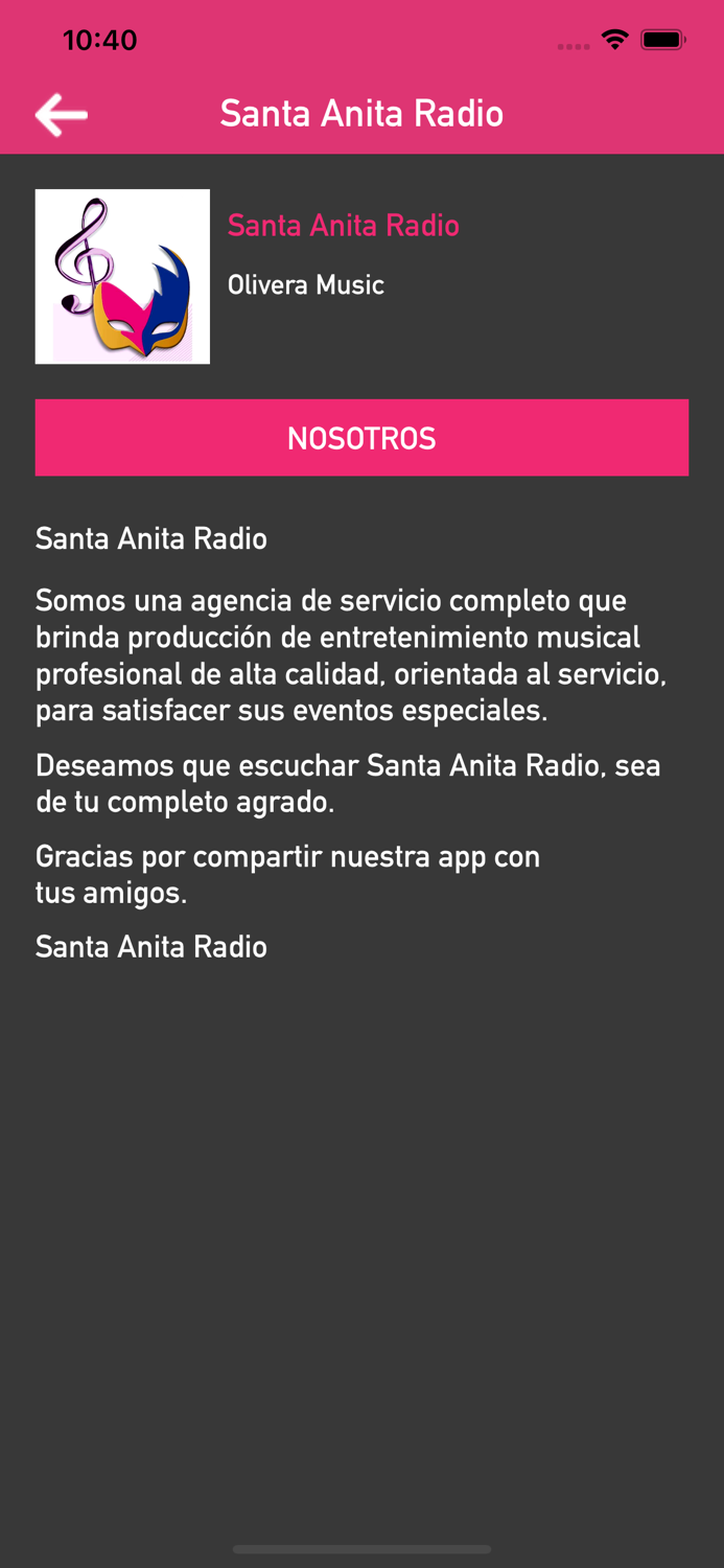 Santa Anita Radio