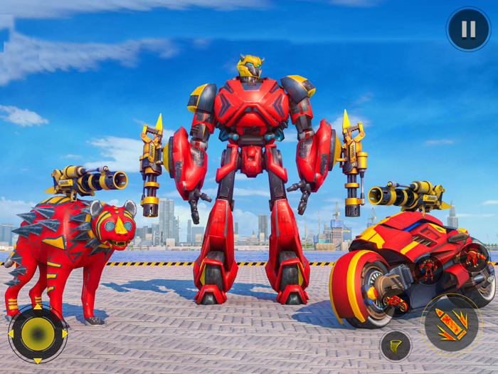 Hoang dã Linh cẩu Người máy Tr