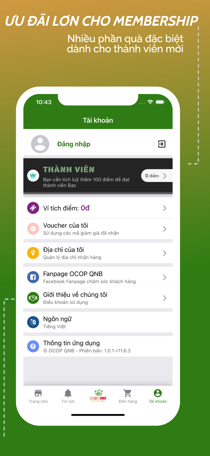 OCOP QNB - Bản vị quê hương
