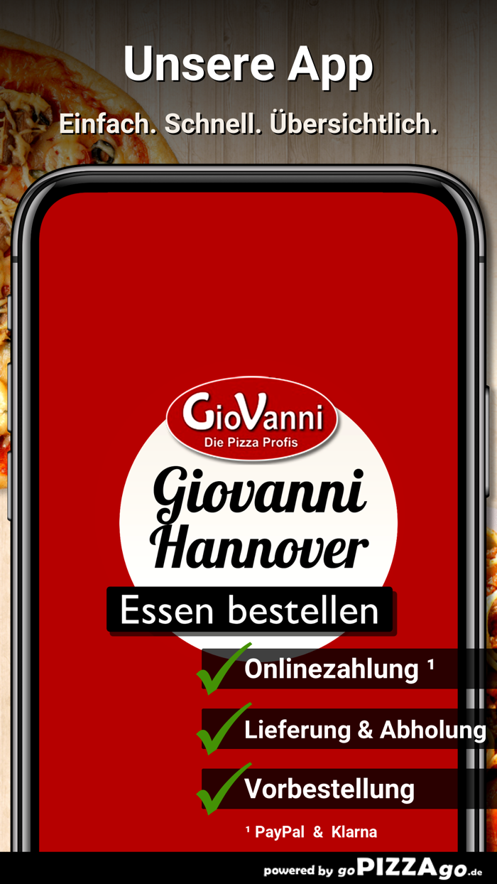 Giovanni Bringdienst Hannover