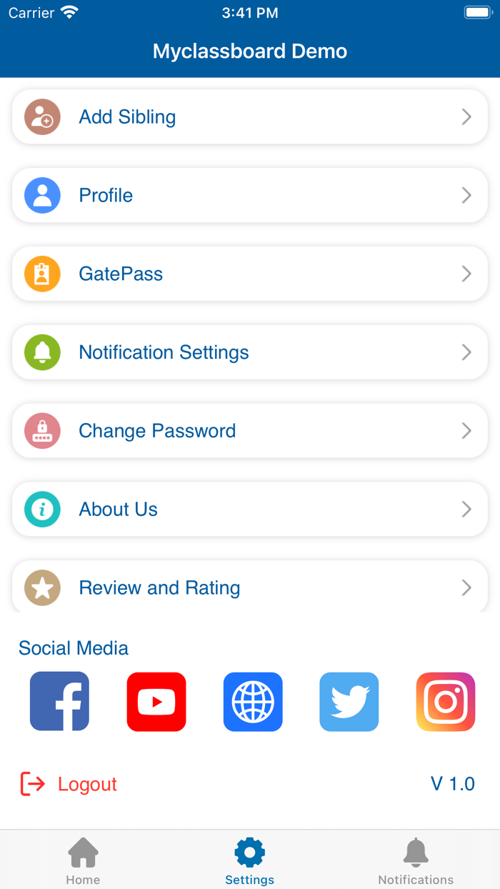 Navio - Sacred Heart Schools