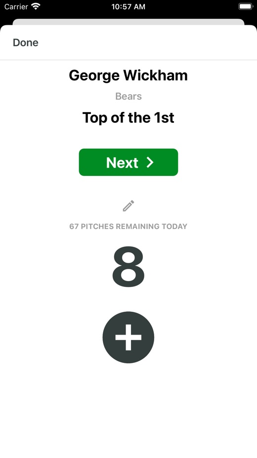 【图】Baseball Manitoba Pitch Count(截图3)