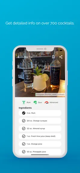 Game screenshot DIY Cocktail Bar - Recipes App hack