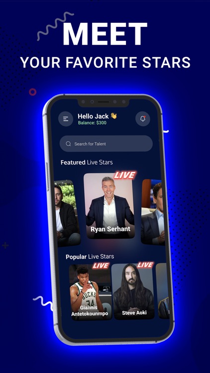 Vista - Meet Celebrities, Live