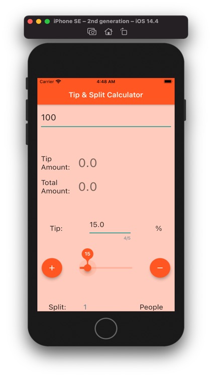 TSC(Tip and Split Calculator)