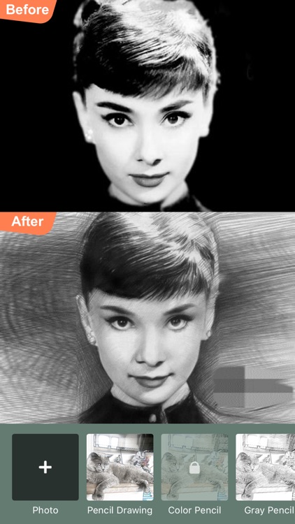 Photo To Sketch Drawing Filter screenshot-0