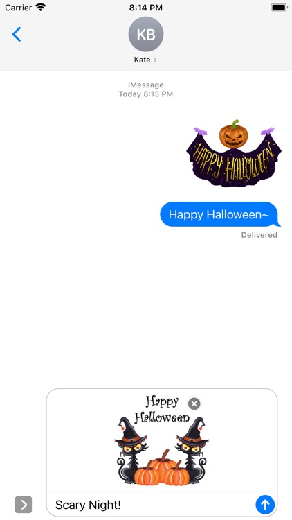 Watercolor Happy Halloween