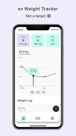 Game screenshot ez Weight & BMI Tracker mod apk