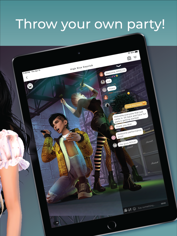 IMVU: 3D Avatar Creator & Chat iPad app afbeelding 3